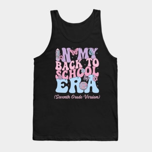 In My Back To School Era Fourth 7th Grade Gift For Boys Girls Kids Tank Top